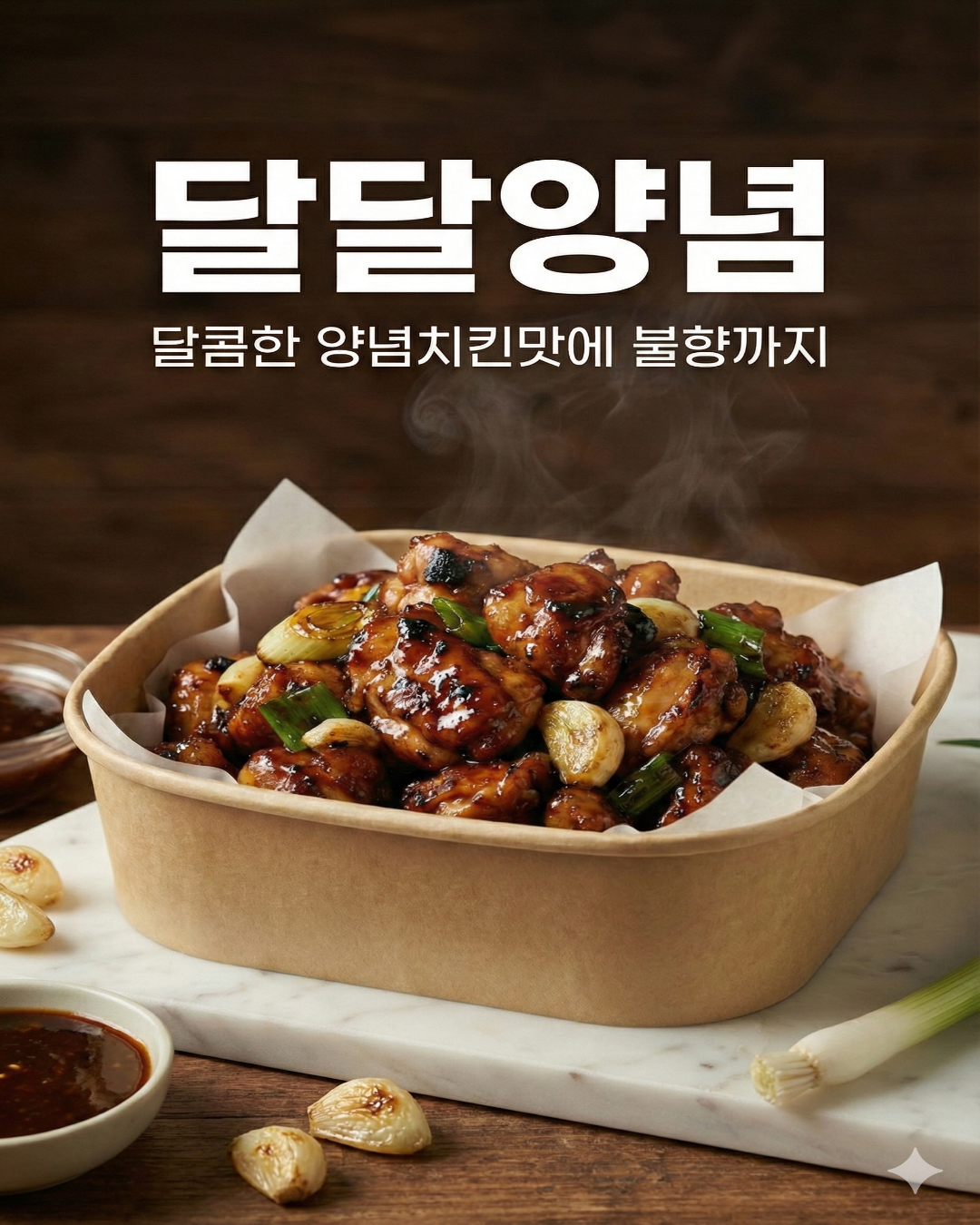 달달양념 컵닭